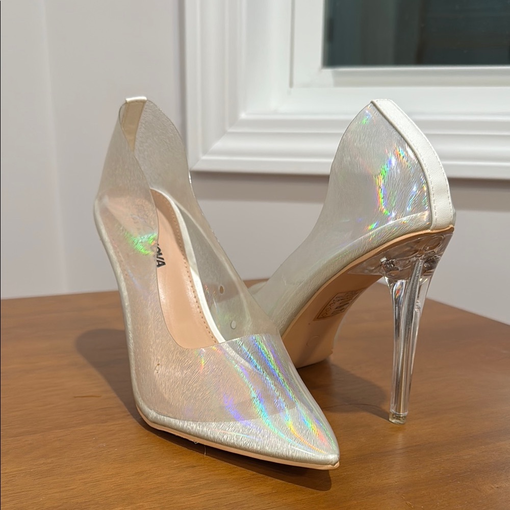 Elegant Iridescent Heels